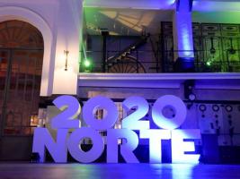 Letras em alto relevo NORTE 2020