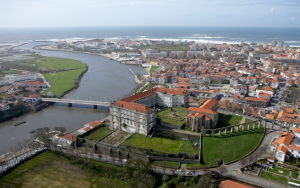 Imagem aérea de Vila do Conde