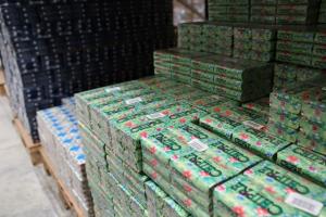 Armazém da empresa de sabonetes Ach Brito