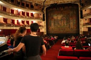 Sala de espetáculos do Theatro Circo