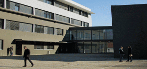 Exterior, edifício, universidade 