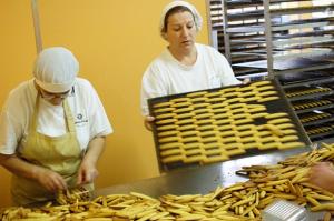 Unidade de fabrico dos biscoitos Paupério