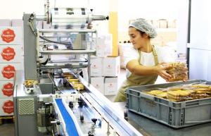 Linha de produção da Paupério